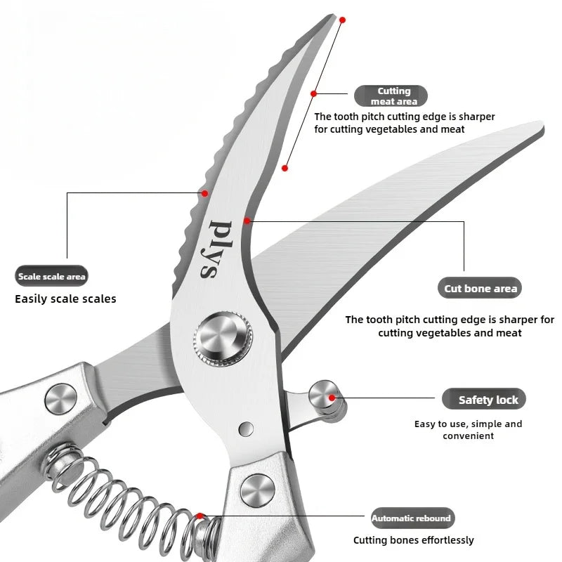 Spring Chicken Bone Scissors - All Fresh Finds