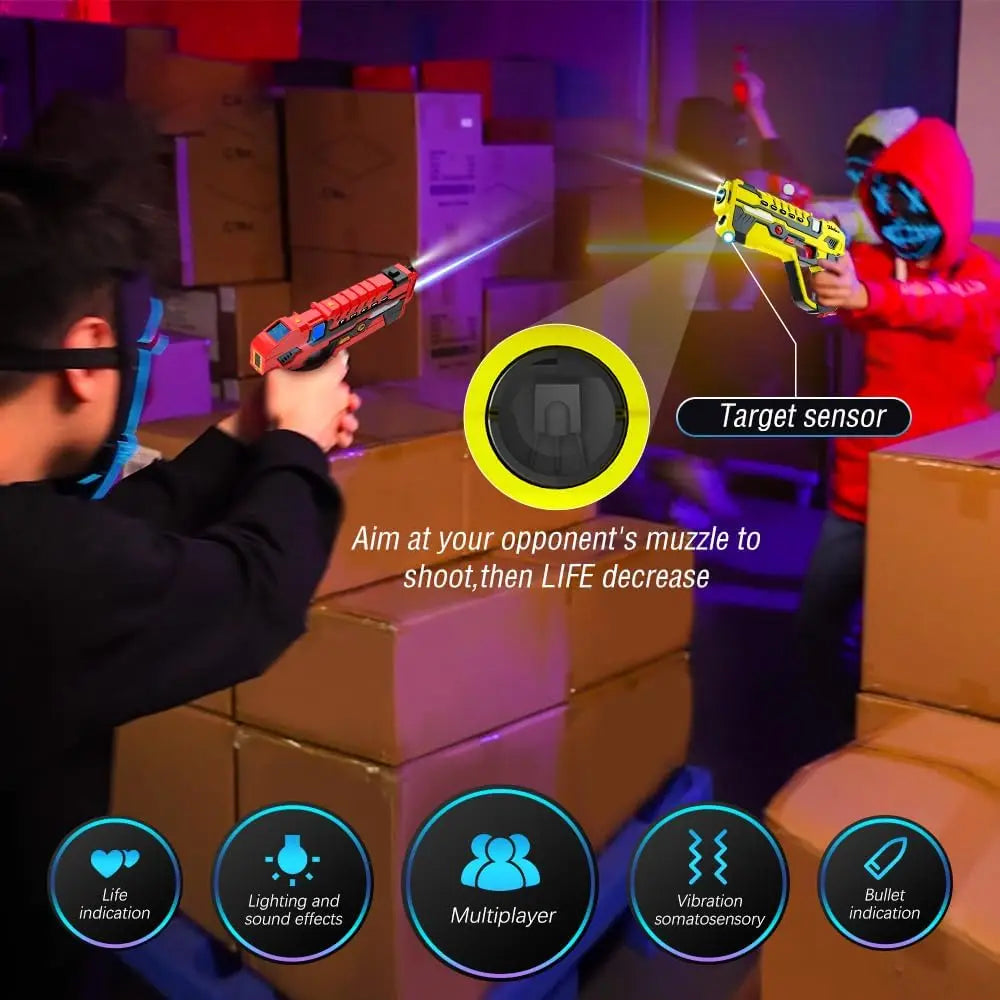 Laser Tag Battle Game Gun Set - All Fresh Finds