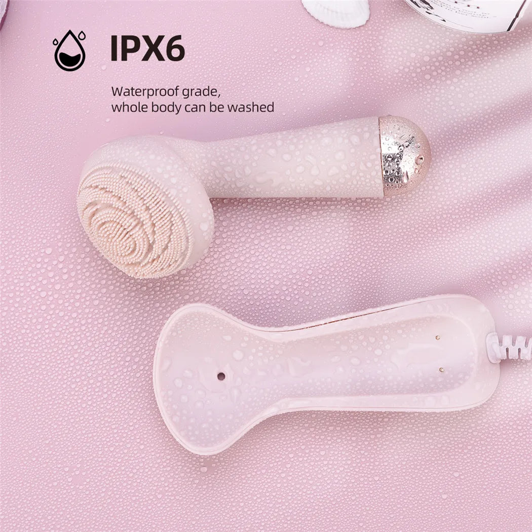 Electric Silicone Facial Brush - All Fresh Finds