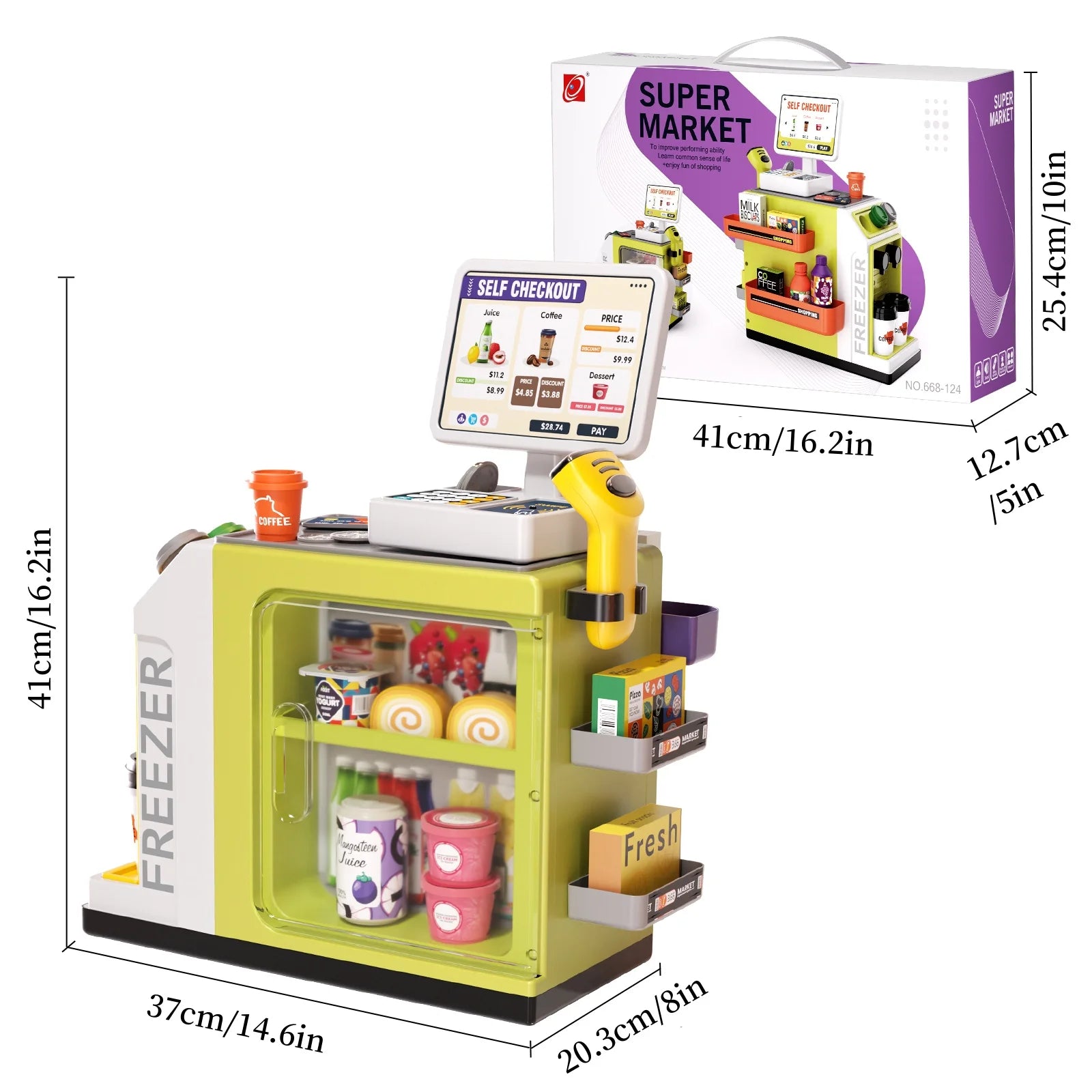 Children's Supermarket Radio Toy - All Fresh Finds