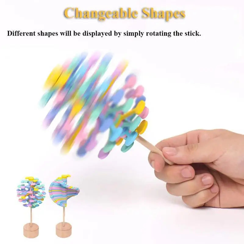 Wooden Spiral Lollipop Toys - All Fresh Finds