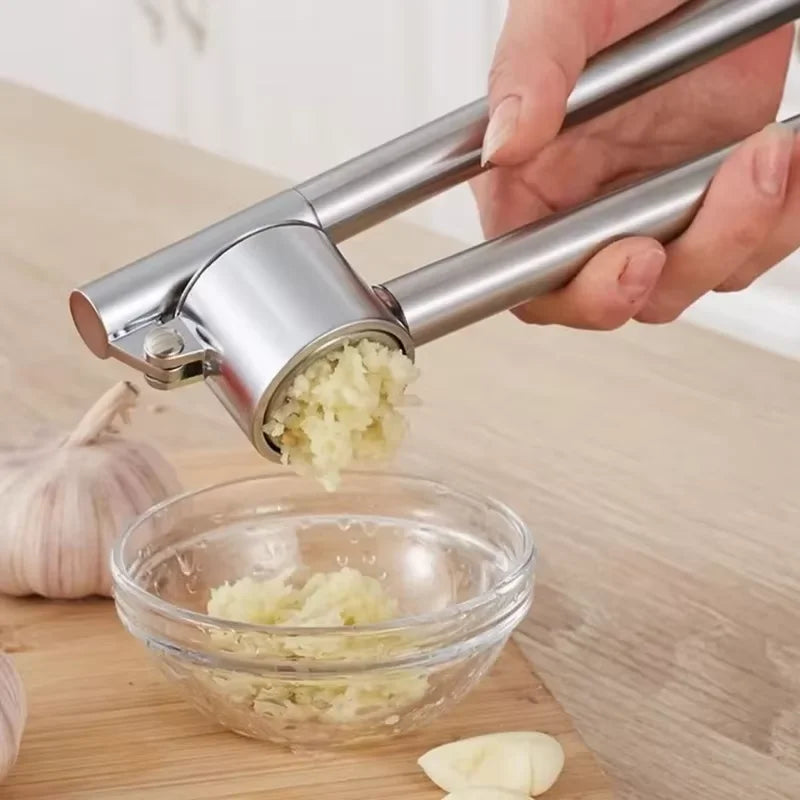 Zinc Alloy Garlic Press Manual - All Fresh Finds