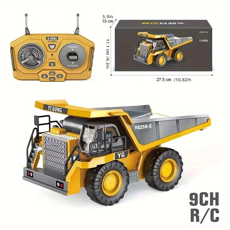RC Engineering Dump Truck Toy - All Fresh Finds