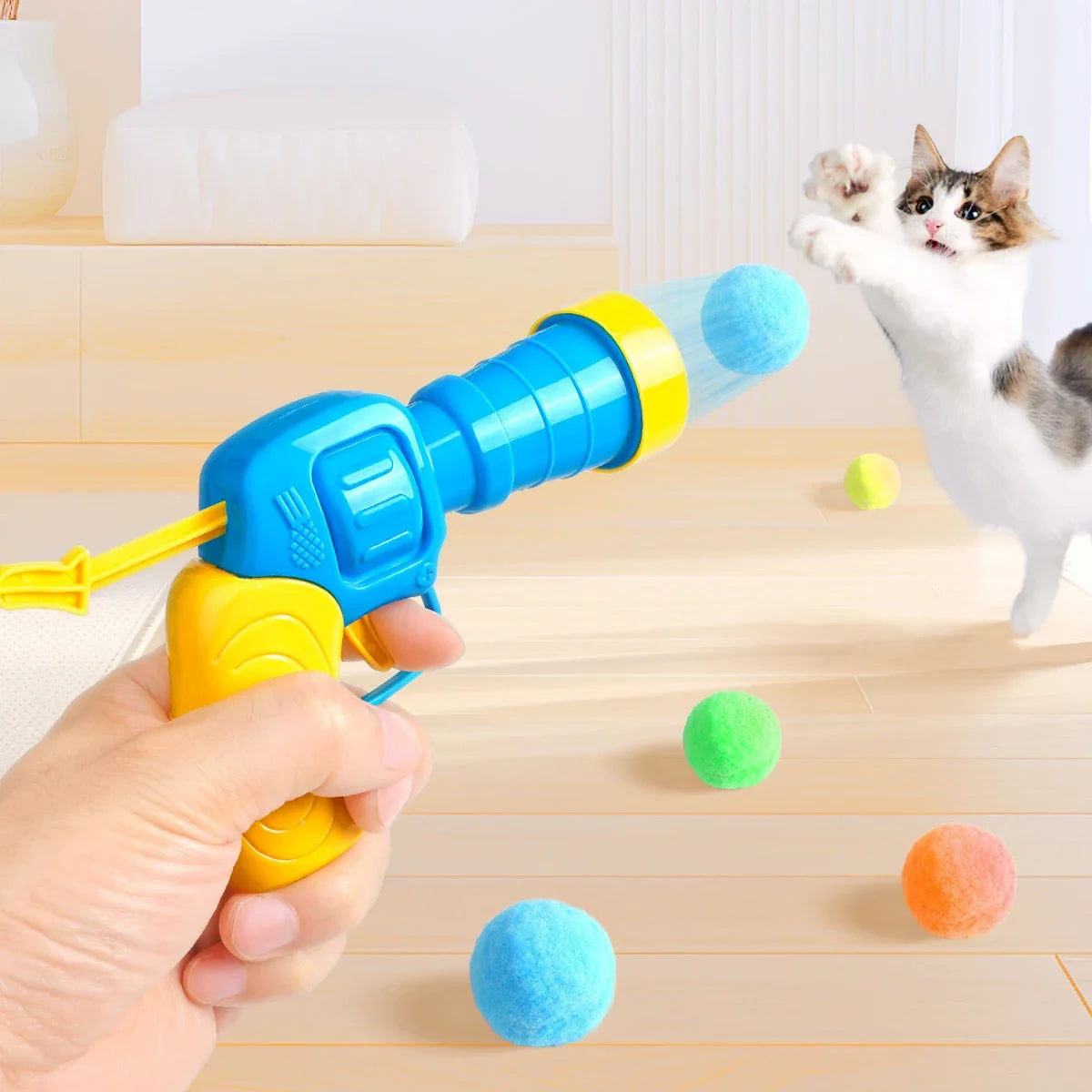 Ball Launcher Gun - All Fresh Finds