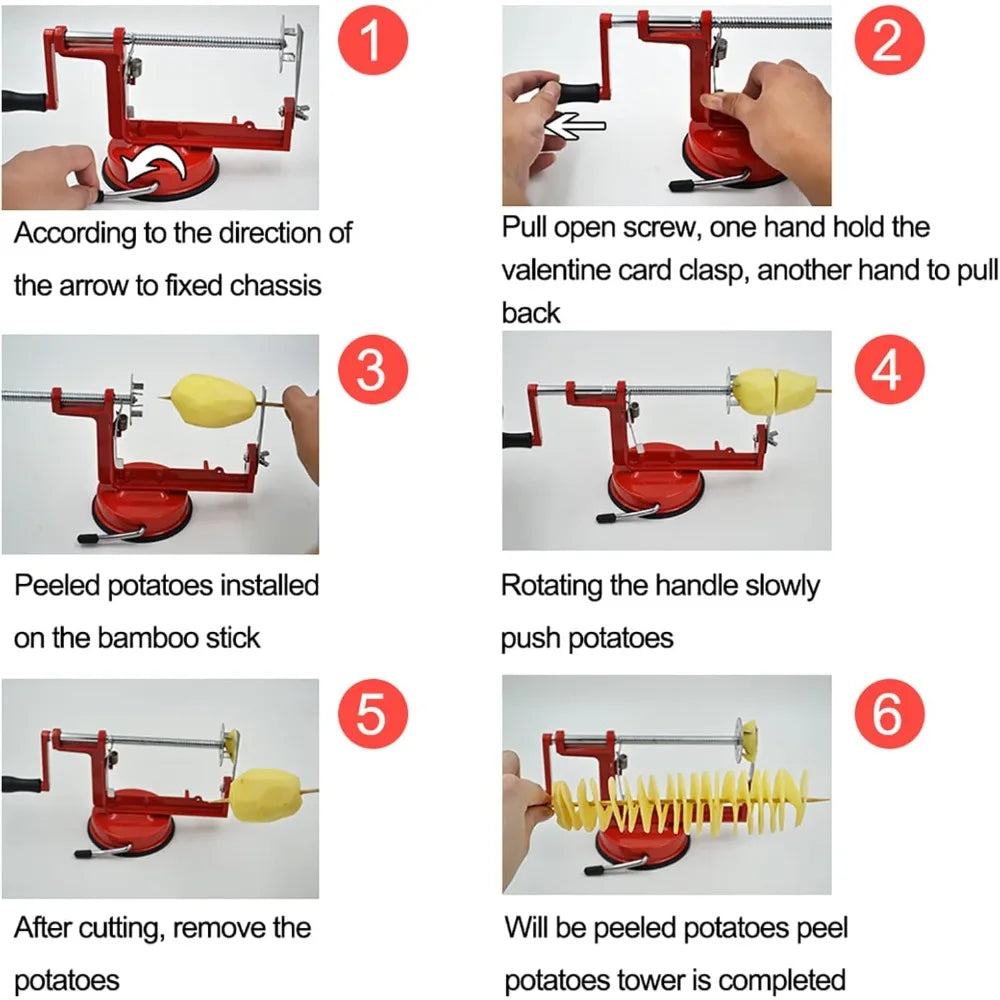 Twist Tornado Potato Maker, - All Fresh Finds