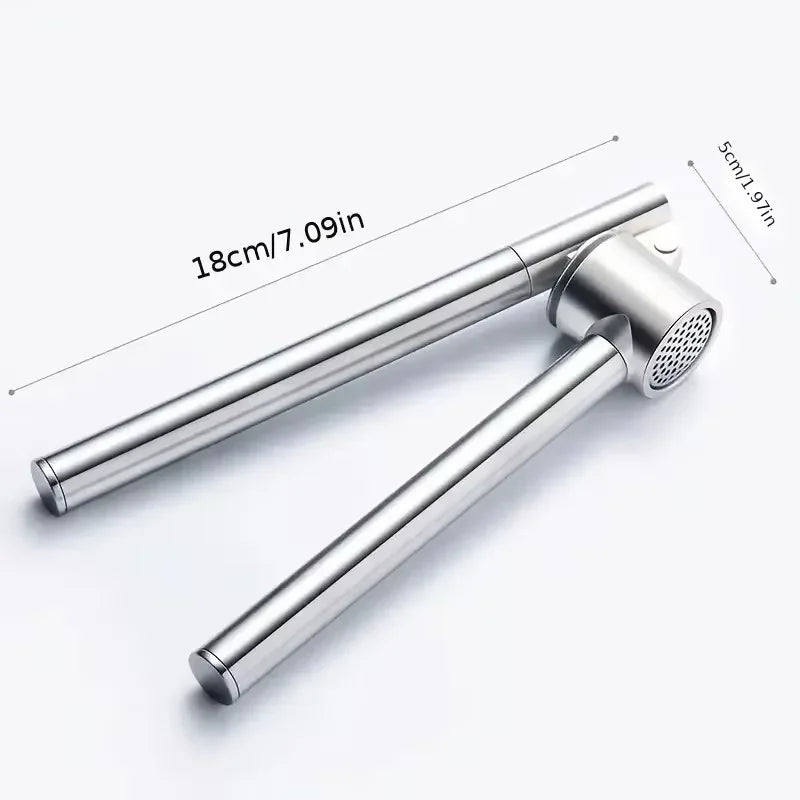 Zinc Alloy Garlic Press Manual - All Fresh Finds