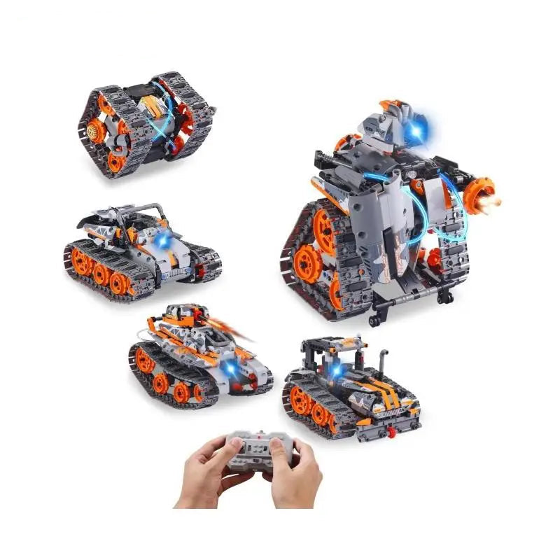 5-in-1 RC Technical Car APP Controlled 554pcs Blocks - All Fresh Finds