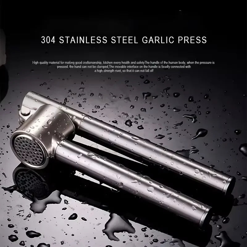 Zinc Alloy Garlic Press Manual - All Fresh Finds