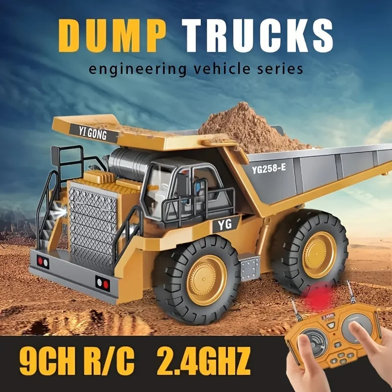RC Engineering Dump Truck Toy - All Fresh Finds