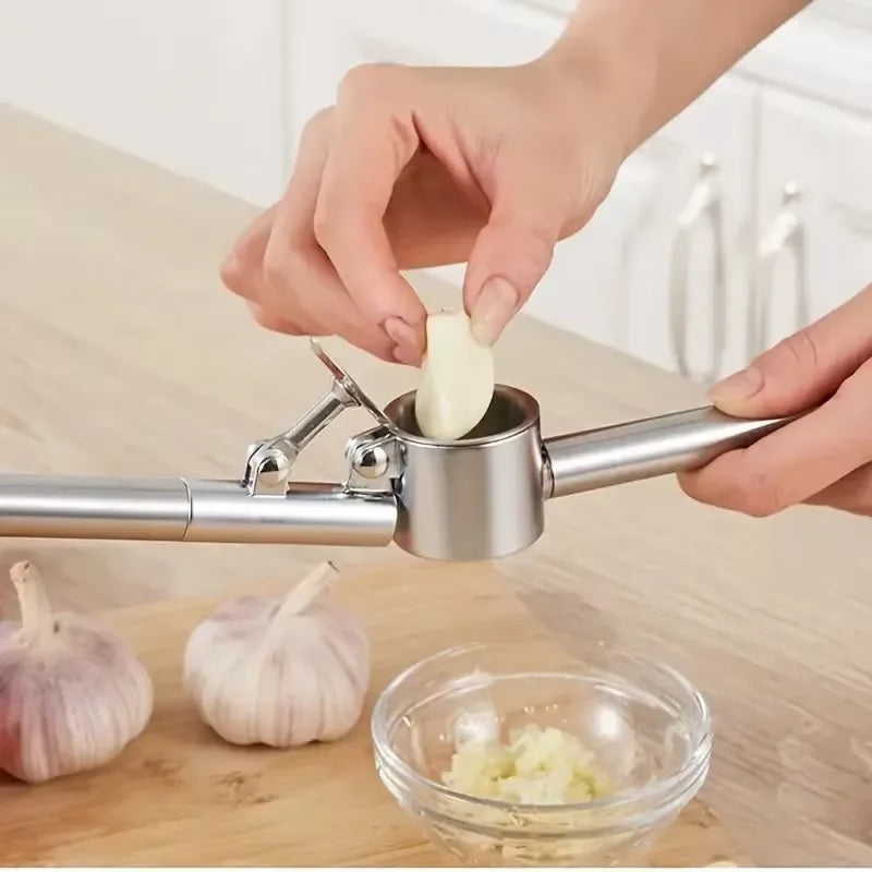 Zinc Alloy Garlic Press Manual - All Fresh Finds