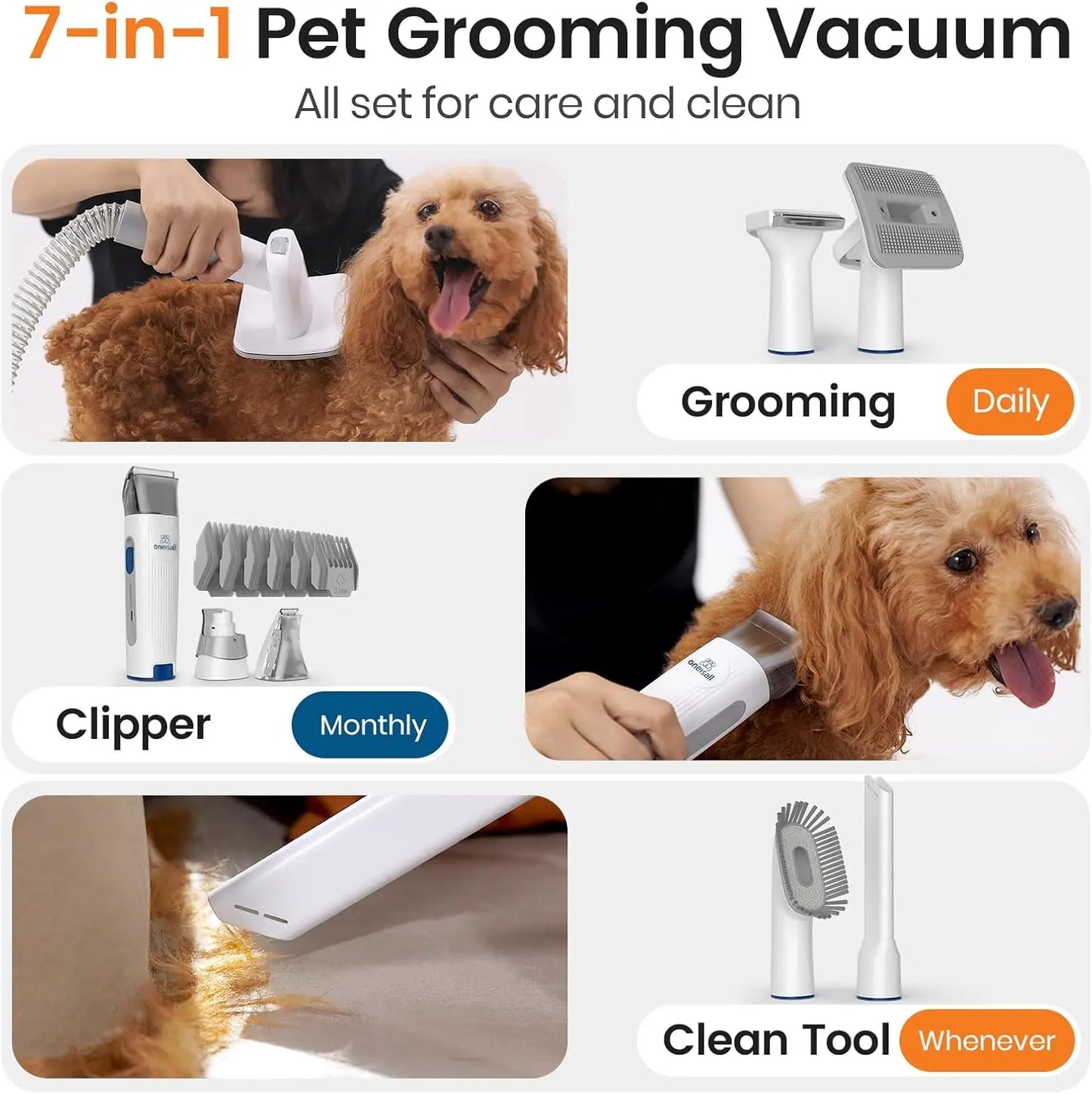 Pet Grooming Vacuum - All Fresh Finds