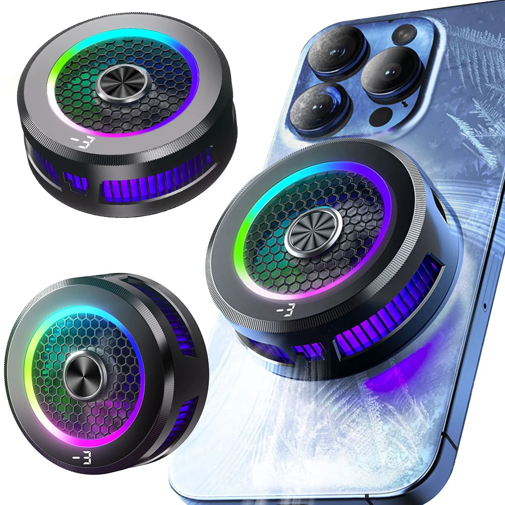 Magnetic & Back-clip Mobile Cooling Fan - All Fresh Finds