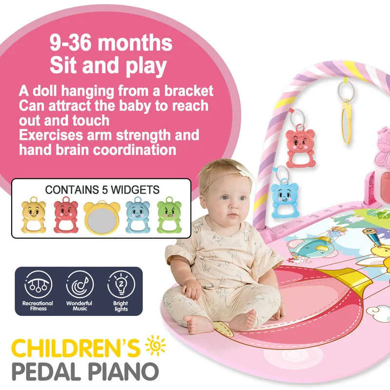 Baby Fitness Stand Music Play - All Fresh Finds