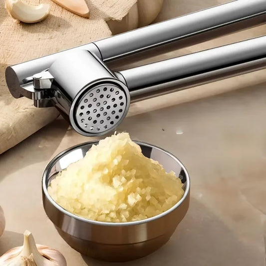 Zinc Alloy Garlic Press Manual - All Fresh Finds