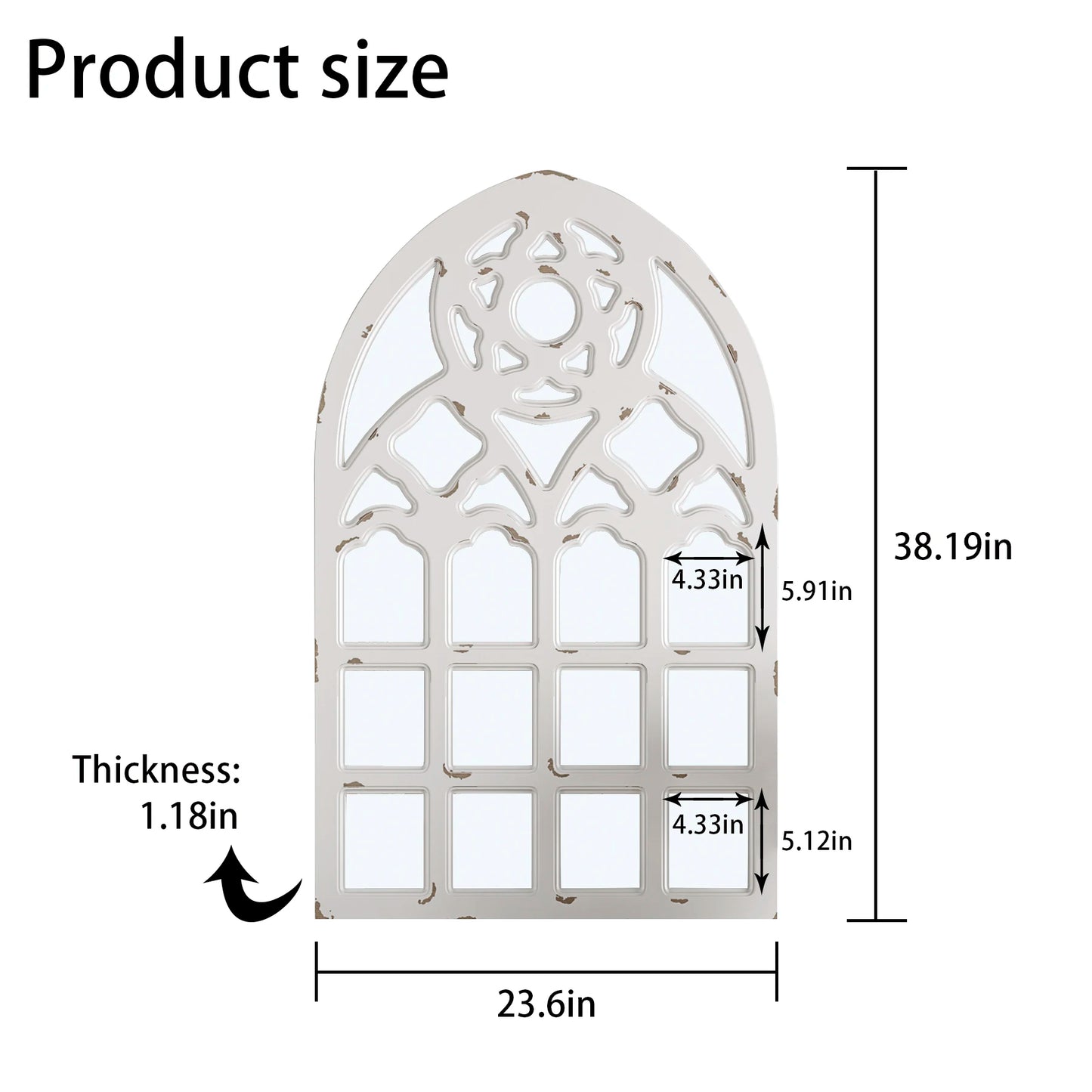 Arched Window Mirror - All Fresh Finds