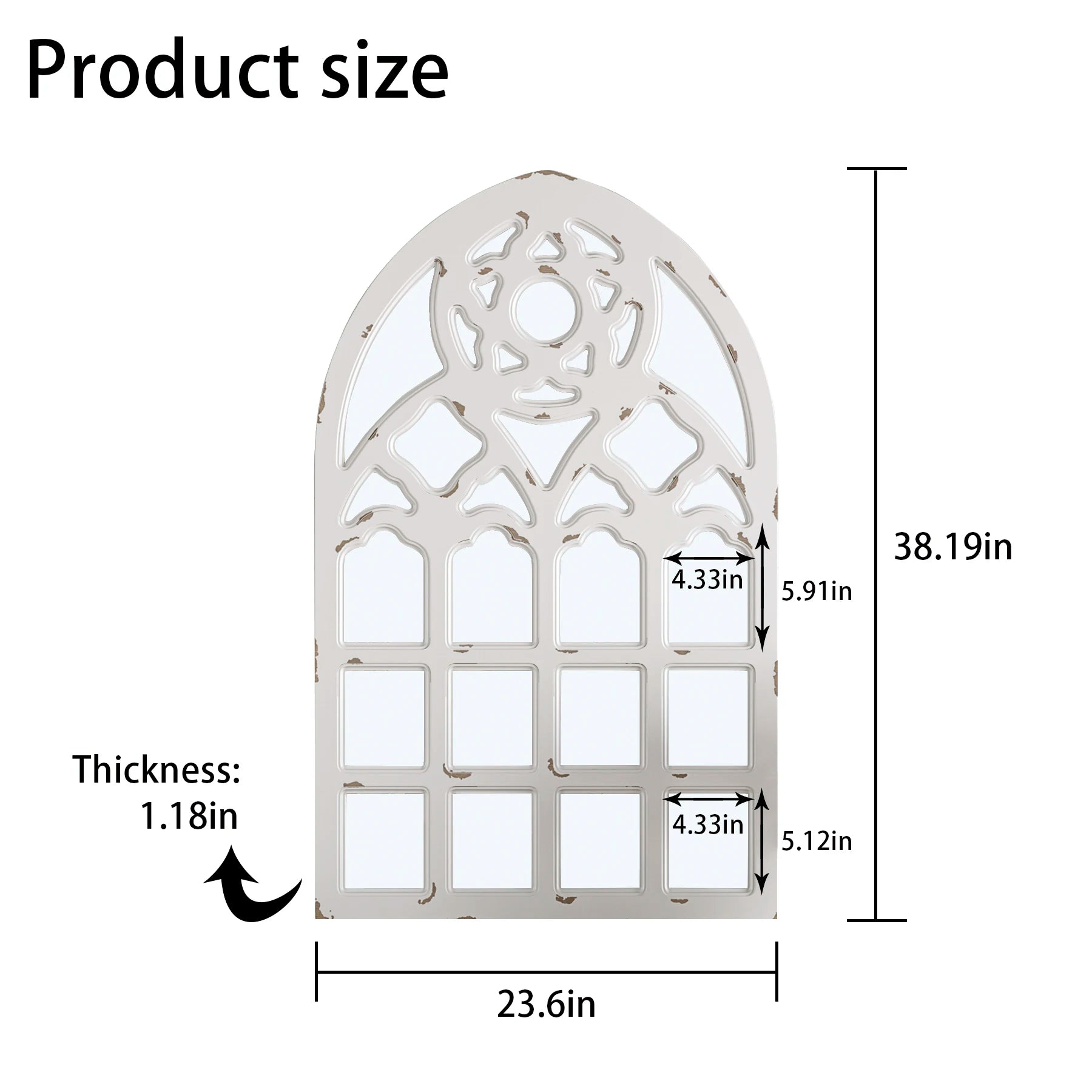 Arched Window Mirror - All Fresh Finds
