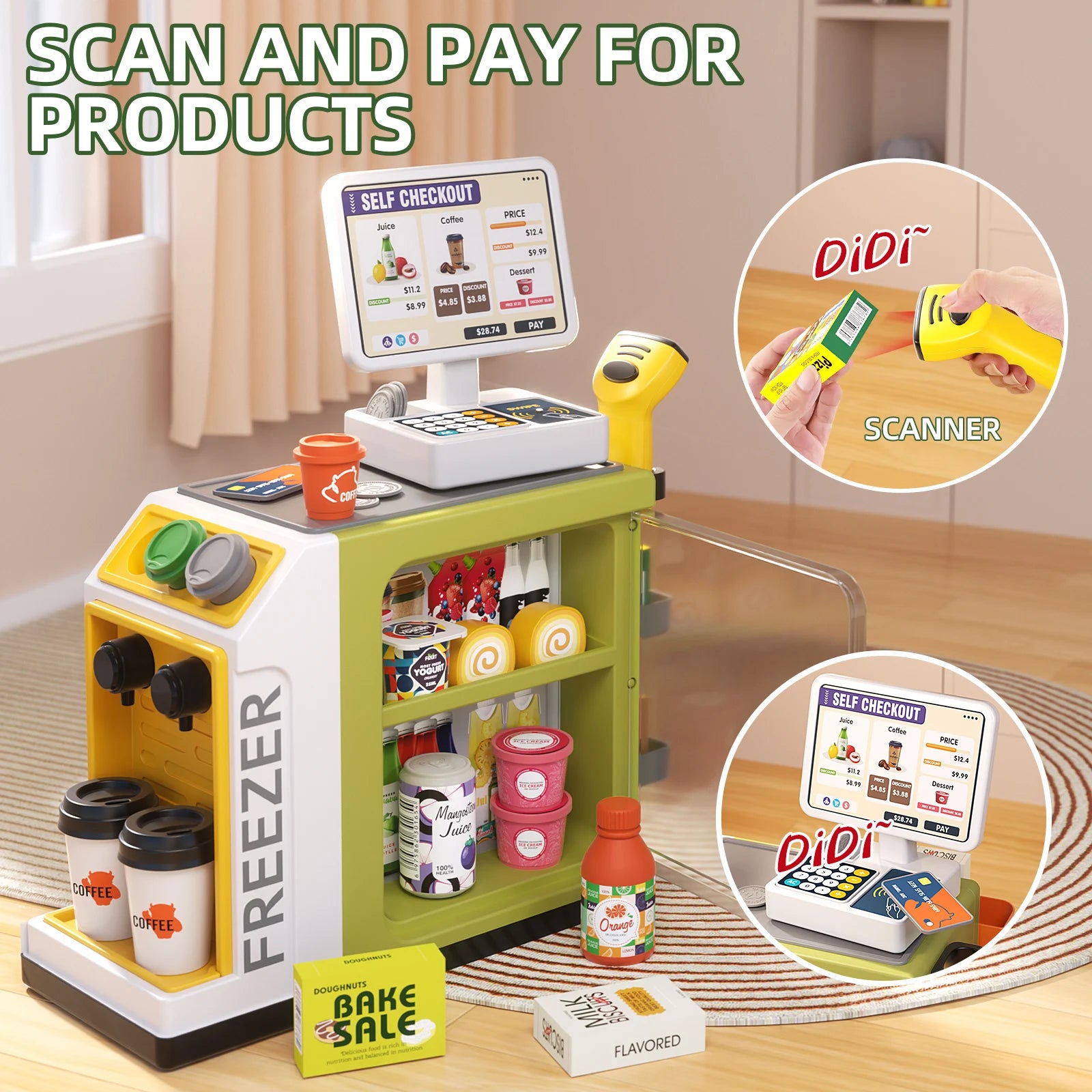 Children's Supermarket Radio Toy - All Fresh Finds