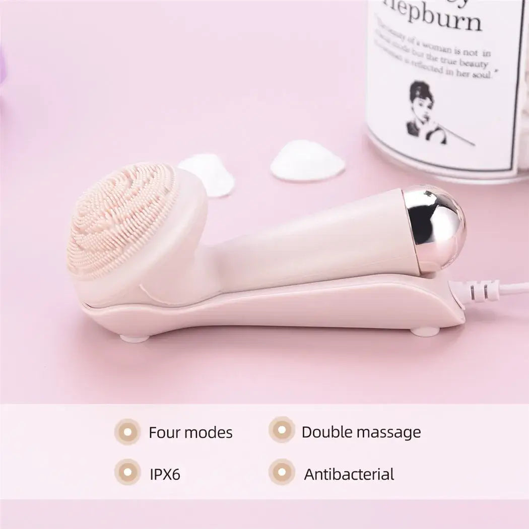 Electric Silicone Facial Brush - All Fresh Finds