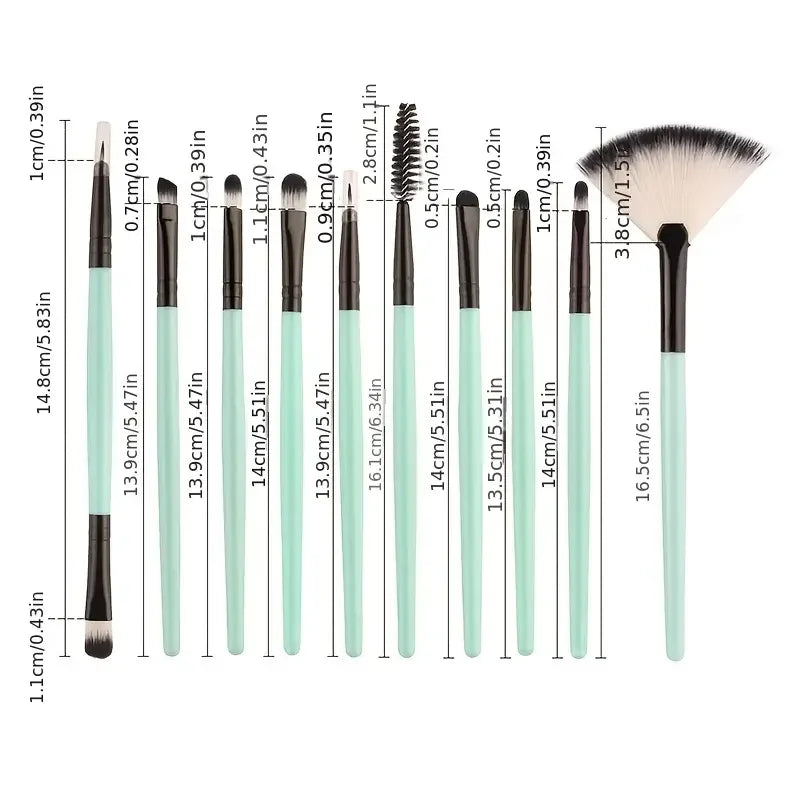 18pcs Makeup Brushes Set - All Fresh Finds