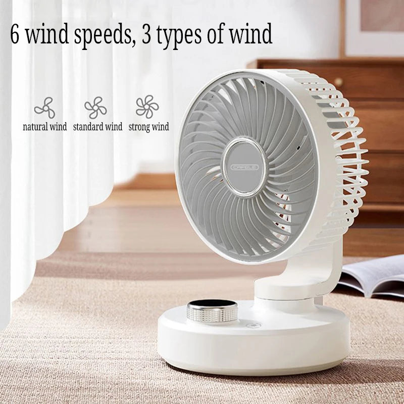 Auto Swing Rechargeable USB Fan - All Fresh Finds