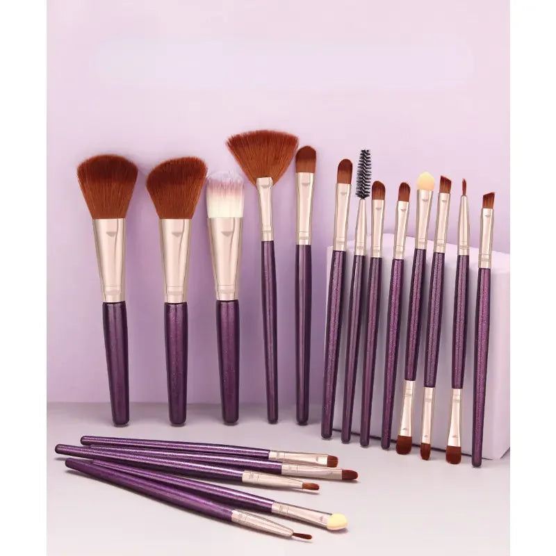 18pcs Makeup Brushes Set - All Fresh Finds