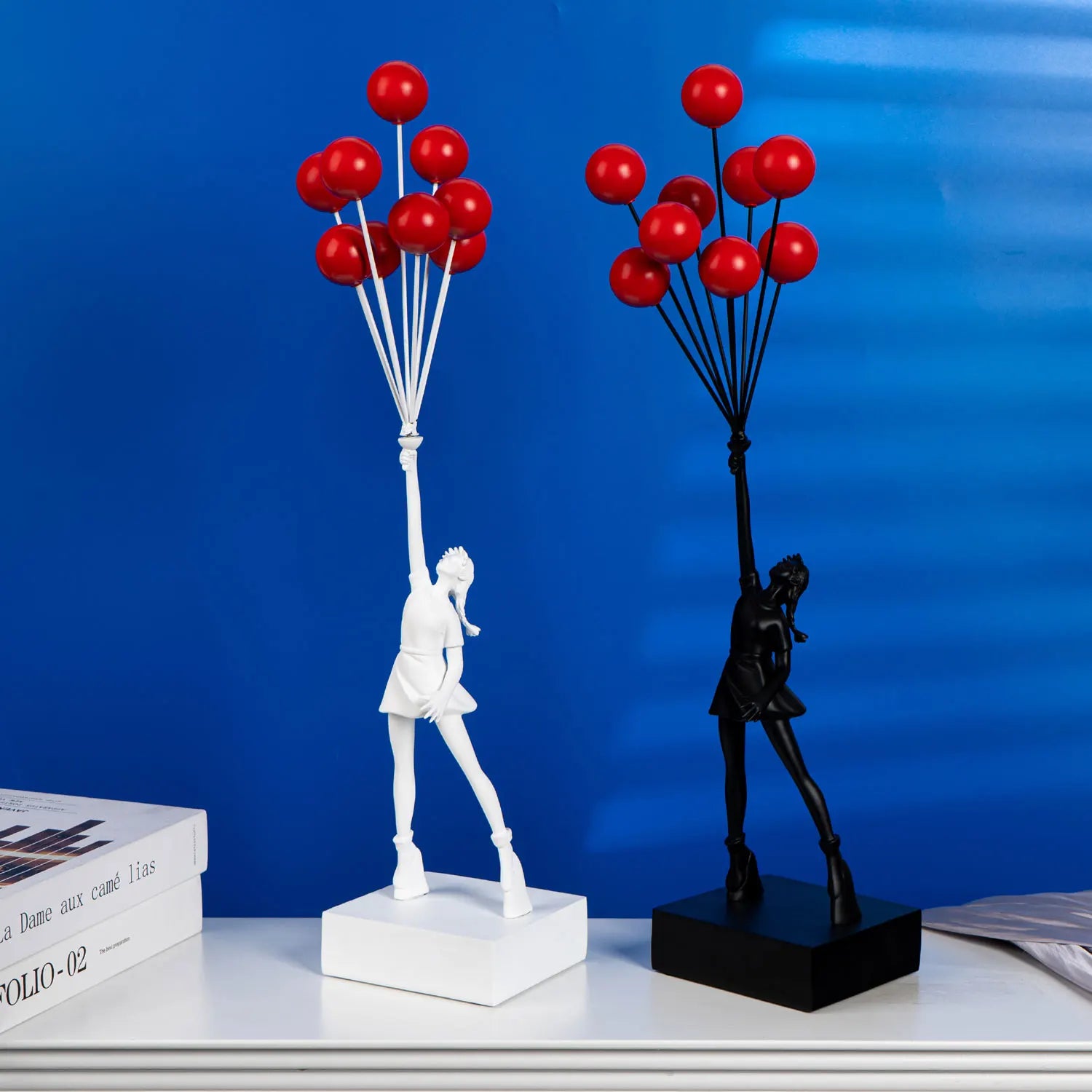 Art Balloon Girl Statues - All Fresh Finds