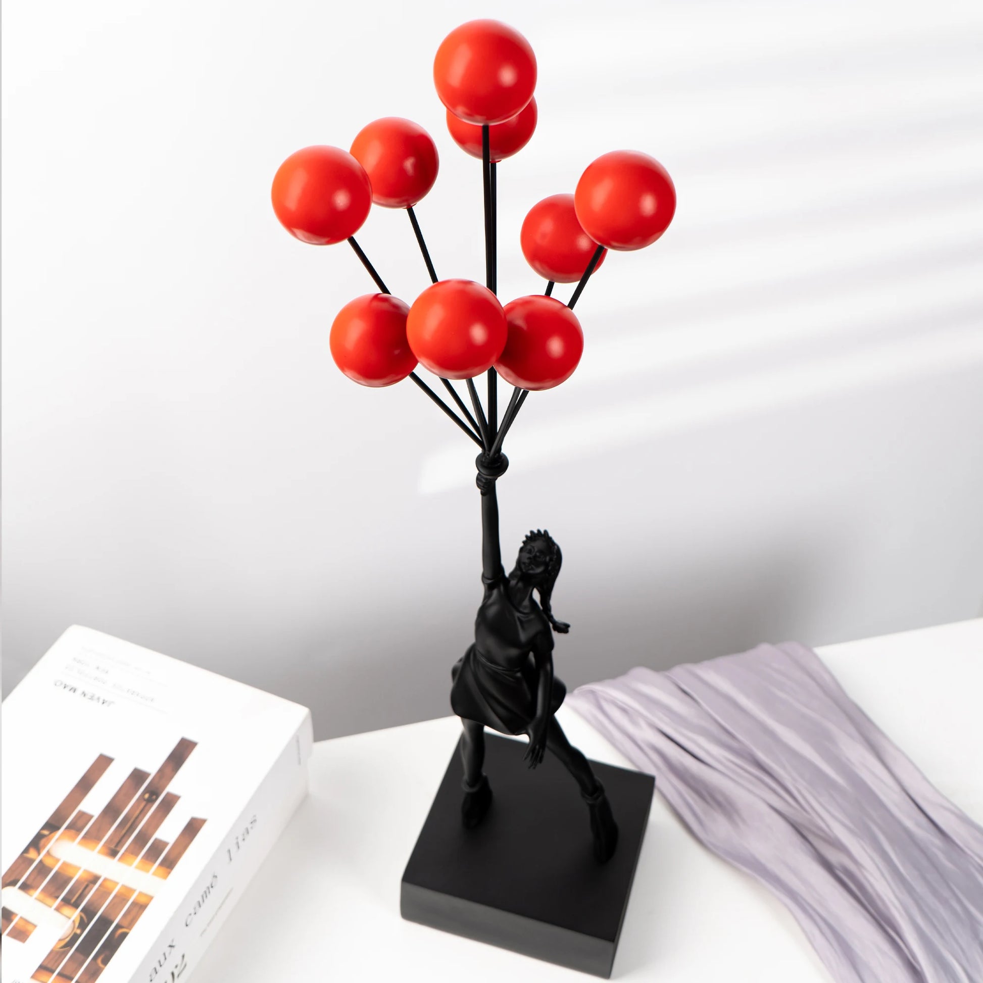 Art Balloon Girl Statues - All Fresh Finds