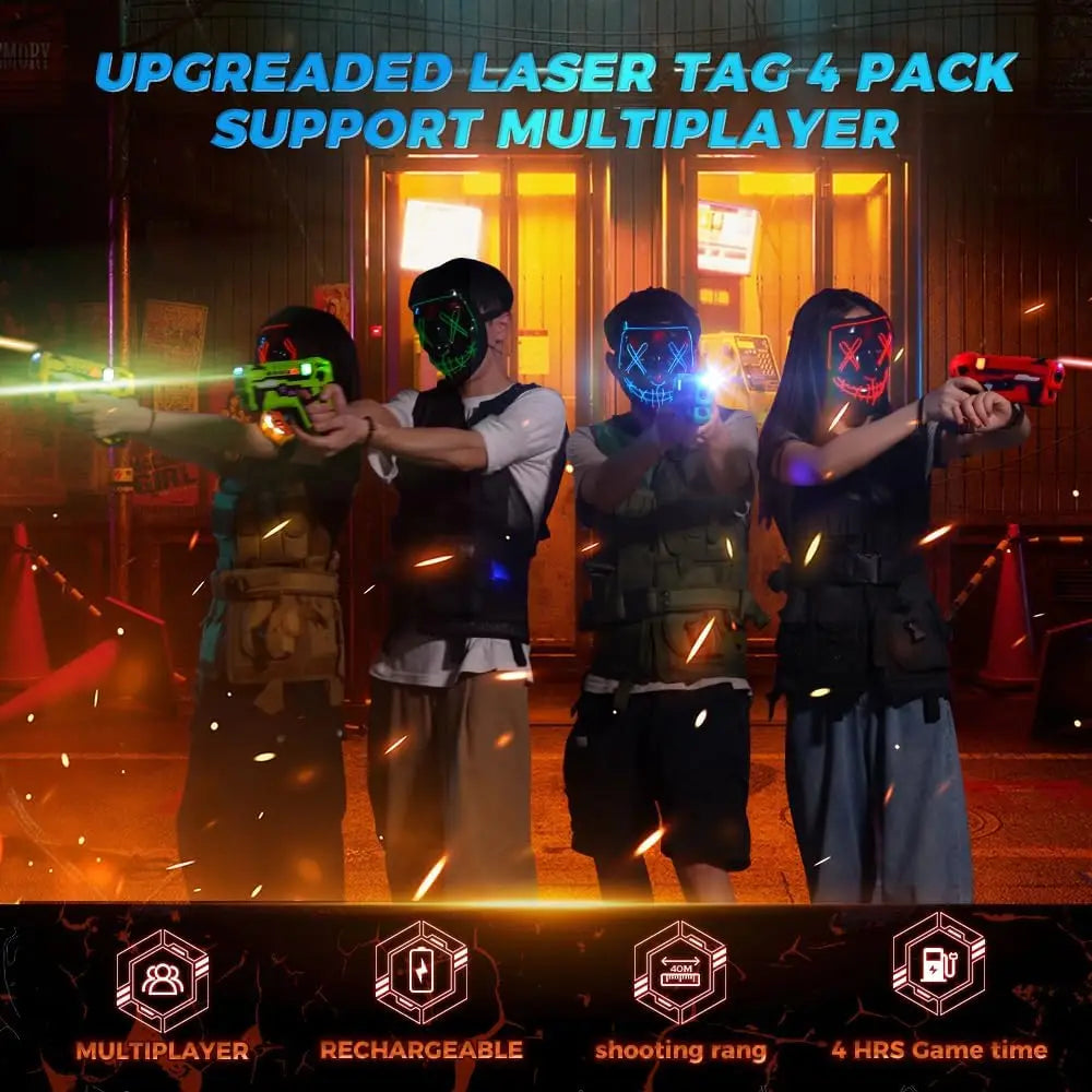 Laser Tag Battle Game Gun Set - All Fresh Finds
