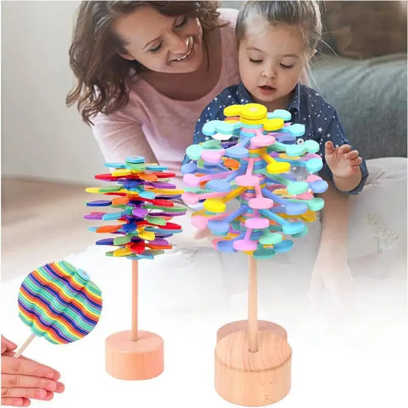 Wooden Spiral Lollipop Toys - All Fresh Finds
