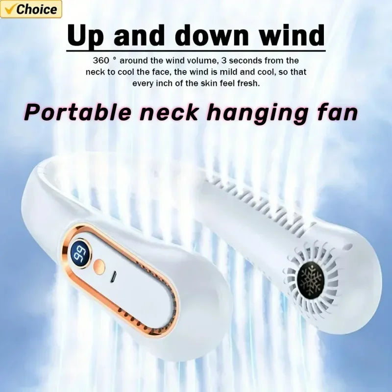 Hanging neck fan portable - All Fresh Finds